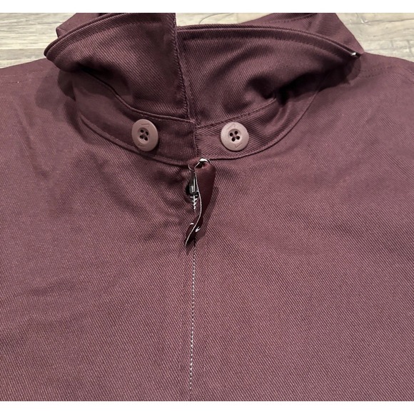 Nike SB Jacket Adult XL Woven Twill Premium Full-Zip Burgundy FQ0406-652 - Picture 3 of 8